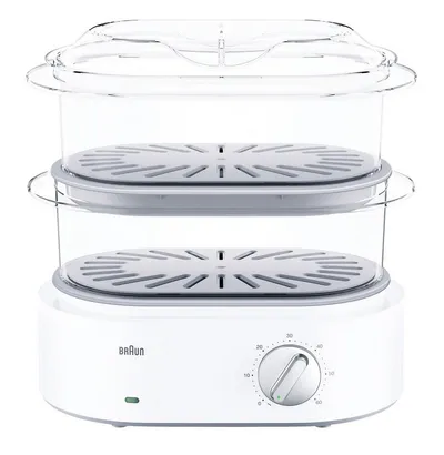 Braun Dampfgarer Braun FS 5100 IdentityCollection Dampfgarer weiß