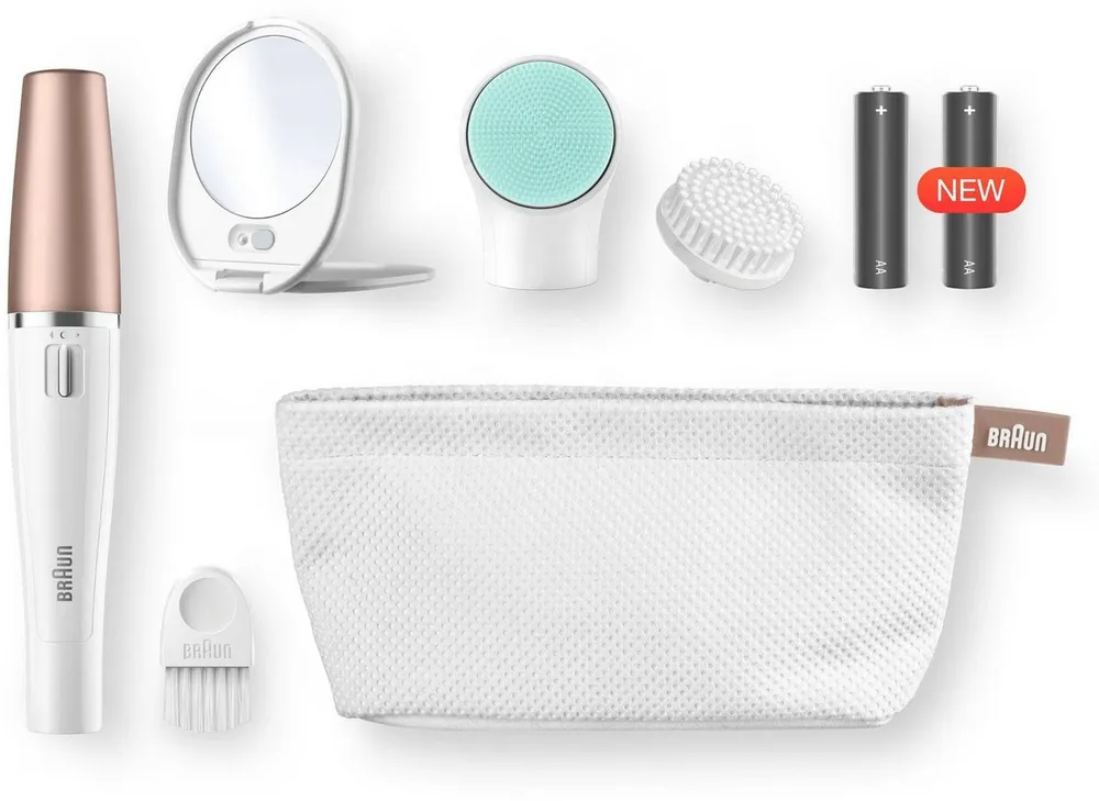 Braun Gesichtsepilierer FaceSpa 851V 3-in-1