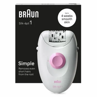 Epilierer Braun Silk-epil 1 1-000 1 Stufe 20 Pinzetten SoftLift