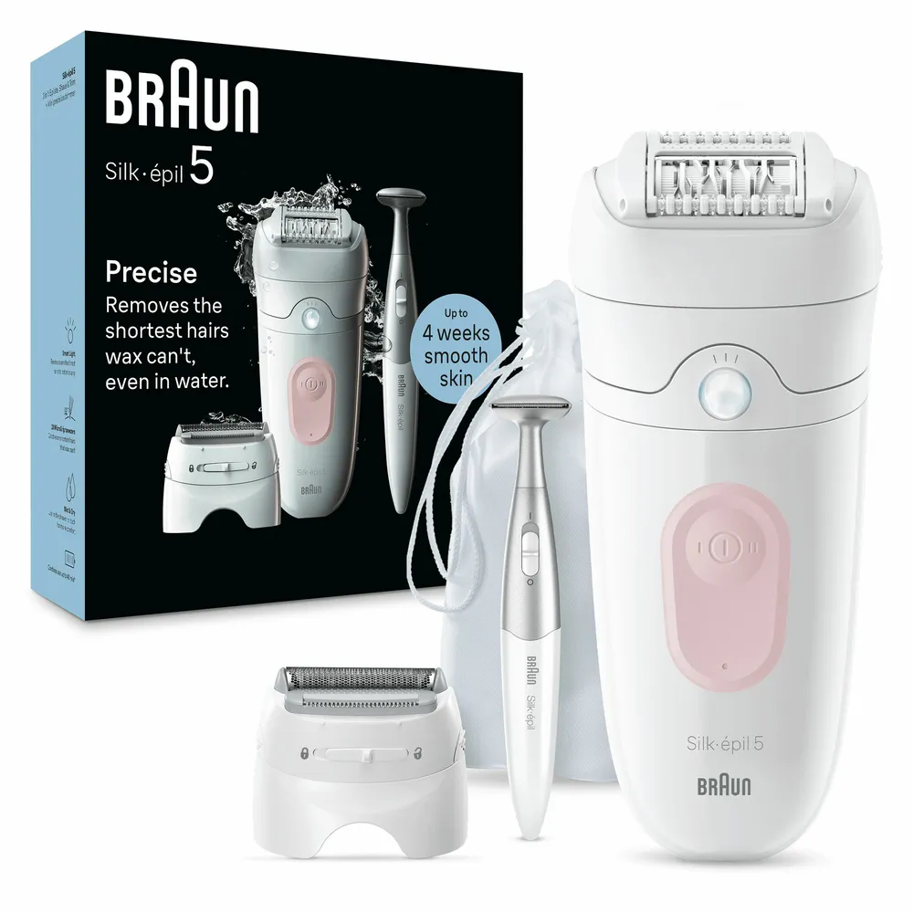 Epilierer Braun Silk-épil 5 5-230 Kabellos 2 Stufen Wet & Dry