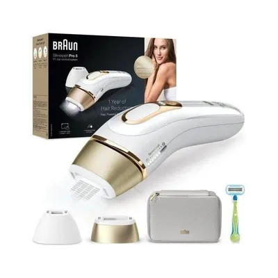 IPL Haarentfernung Braun Silk-Expert Pro 5 PL5152 10 Stufen 2 Aufsätze