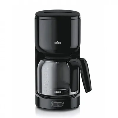 Braun PurEase Breakfast KF 3120 BK Filterkaffeemaschine 1000W schwarz