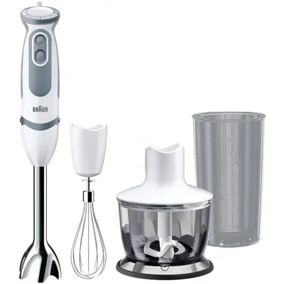 Braun Minipimer 5 Vario MQ5235WH Stabmixer, 1000 W, weiß