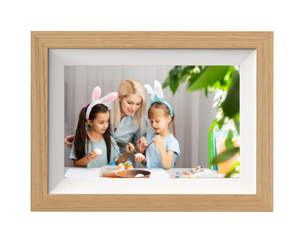 Braun Phototechnik DigiFrame 10W WiFi buche 25