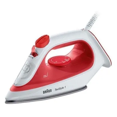 Bügeleisen Braun TexStyle 1 SI 1019 RD 1900 W 120 g/min Antihaftsohle Rot