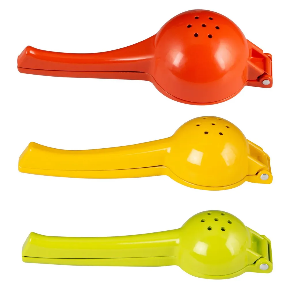 bremermann Zitruspresse Zitruspressen-Set 3tlg // für Orangen, Zitronen und Limetten aus Zink