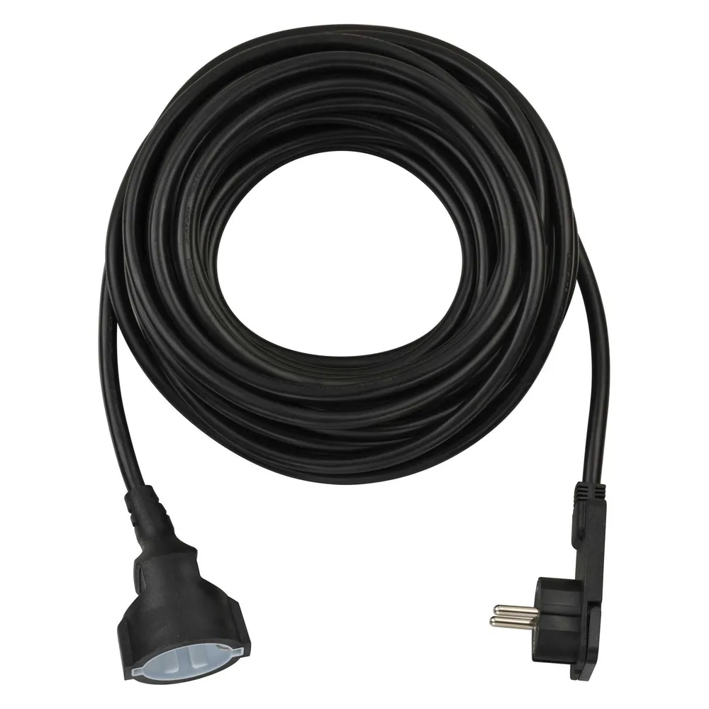 Verlängerungskabel Brennenstuhl 10 m Kinderschutz flacher Stecker schwarz