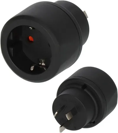 Brennenstuhl Reisestecker Schutzkontakt - Australien, China Adapter Typ F (Schuko)