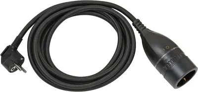 Brennenstuhl Verlängerungskabel, Typ EF (Konturenstecker), (500 cm), für den Innenbereich