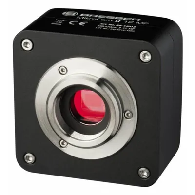 Mikroskopkamera BRESSER MikroCamII 12 MP CMOS USB 3.2 Aluminium Schwarz