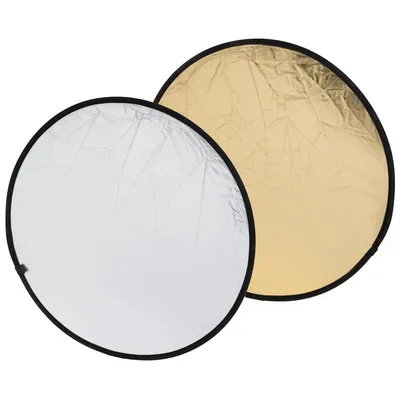 Reflektor Bresser BR-TR5 80cm Gold Silber Faltbar 2 in 1
