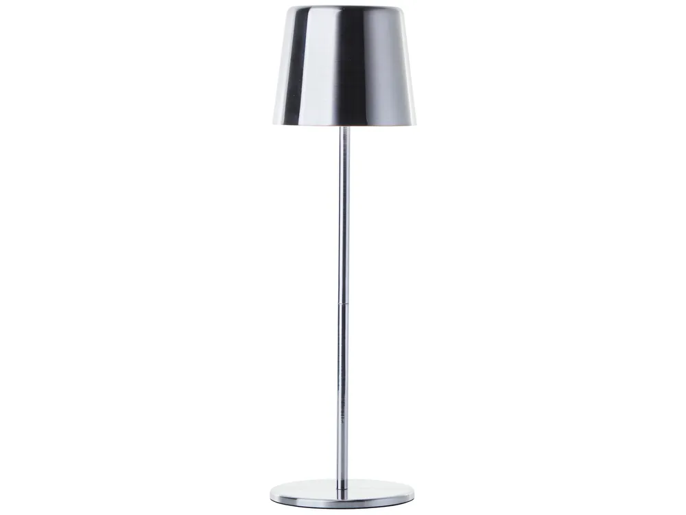 BRILLIANT LED-Akku-Tischleuchte Xaana, 4W, 300lm, CCT, nickel-matt