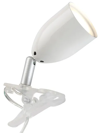BRILLIANT LED-Klemmleuchte Leo, 3 W, 250 lm, 3000 K, weiß