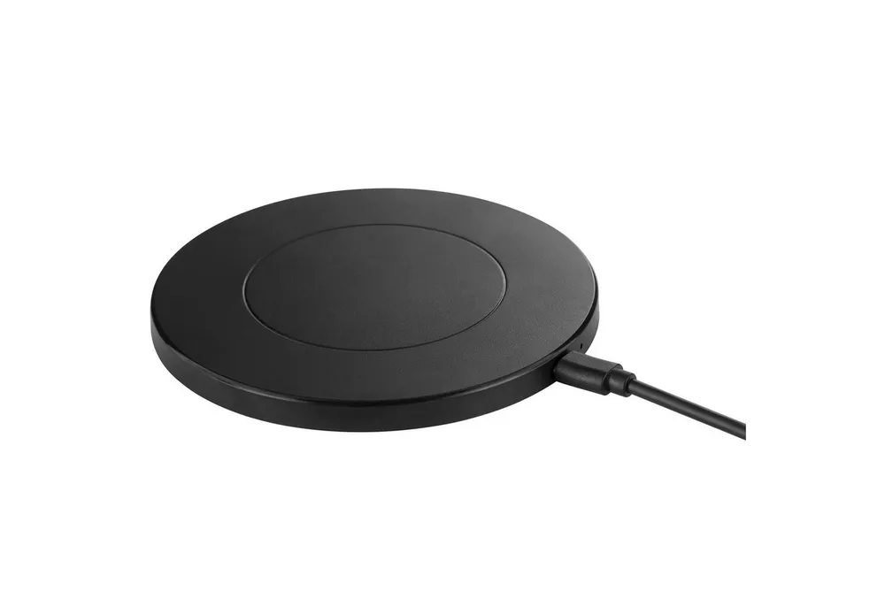 Brilliant Wireless Charger (1-tlg., Ø 12 cm, 150 cm Kabellänge, 15 W, USB)