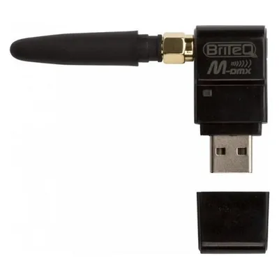 Briteq WTR-DMX Dongle ontvanger voor draadloos DMX