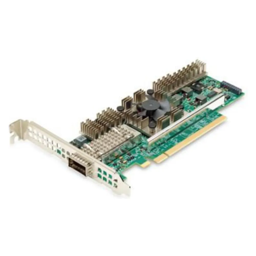 Netzwerkkarte BROADCOM P150P PCI Express Glasfaser 50 Gbit/s Grün Grau