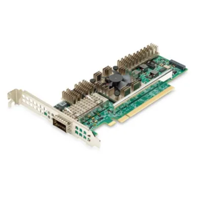 Netzwerkkarte BROADCOM P150P PCI Express Glasfaser 50 Gbit/s Grün Grau