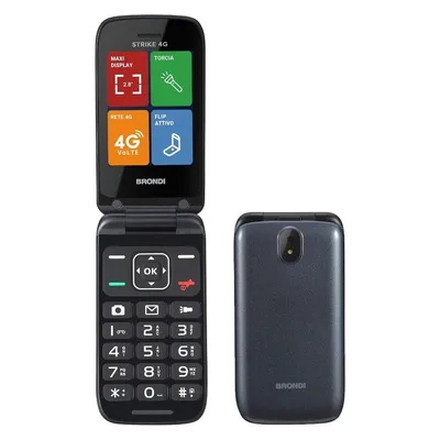 Telefon Brondi Strike 4G 2.8" Dual SIM Schwarz