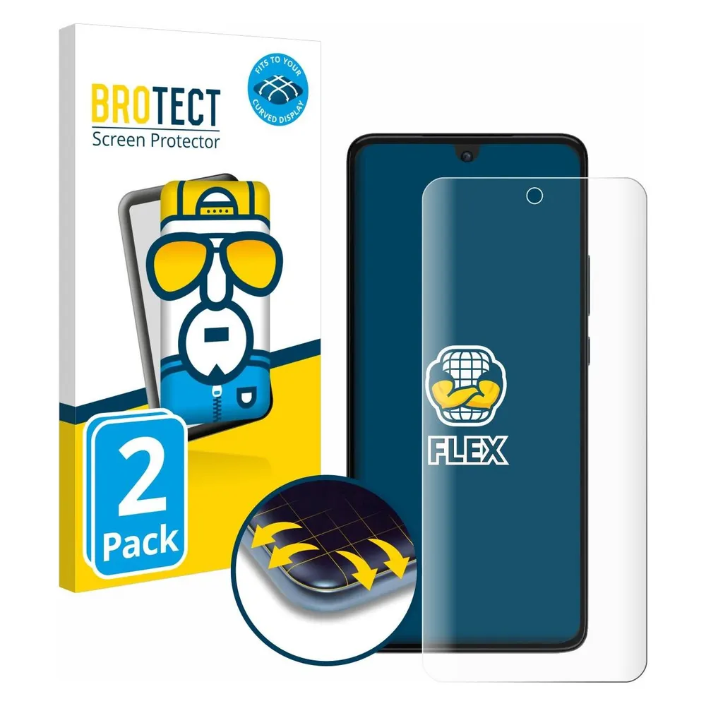 Brotect Full-Cover Displayschutz (Motorola Moto G84)