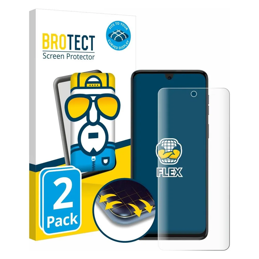 Brotect Full-Cover Displayschutz (Motorola Moto G54)
