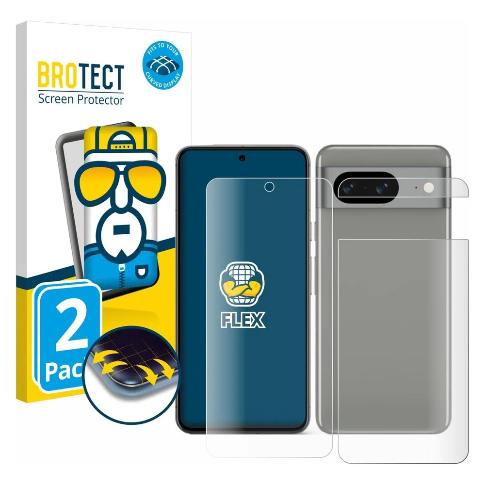 Brotect Full-Cover Displayschutz (Google Pixel 8)