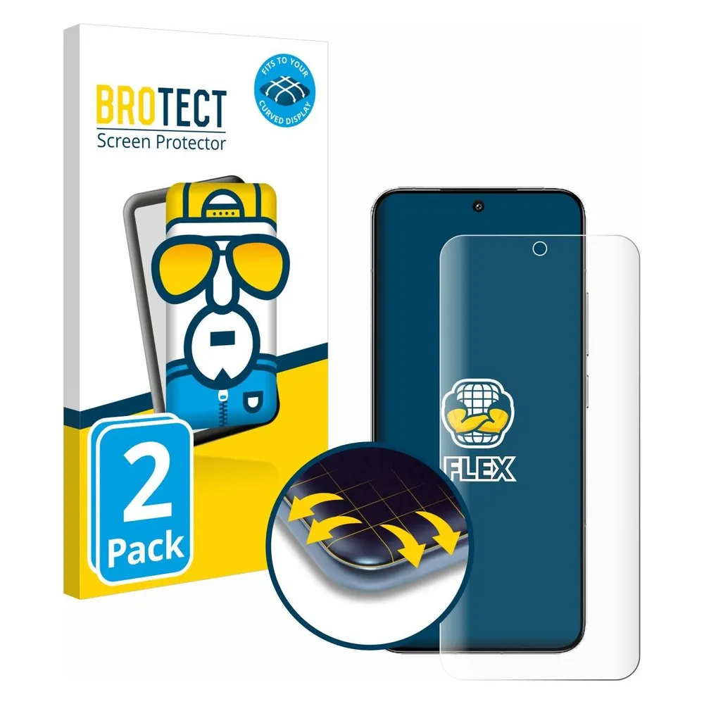 Brotect Full-Cover Displayschutz (Xiaomi 14)