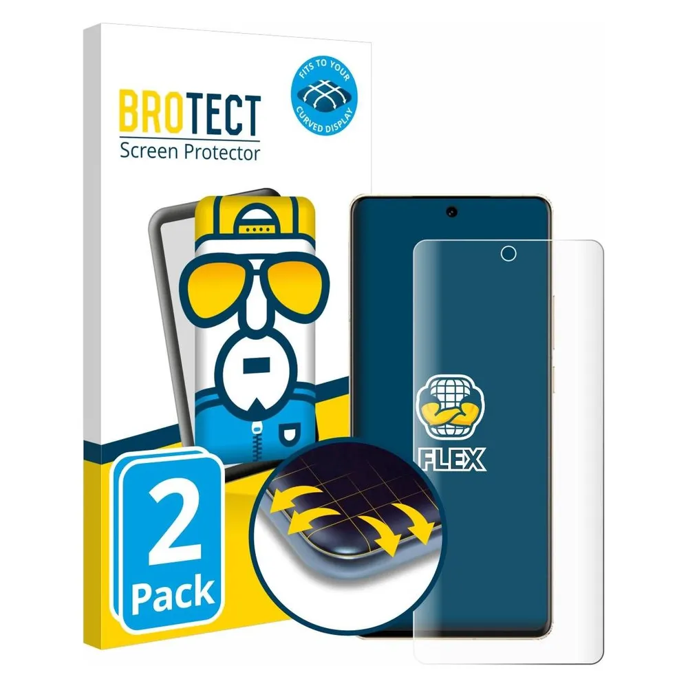 Brotect Full-Cover Displayschutz (Vivo X100 Pro)