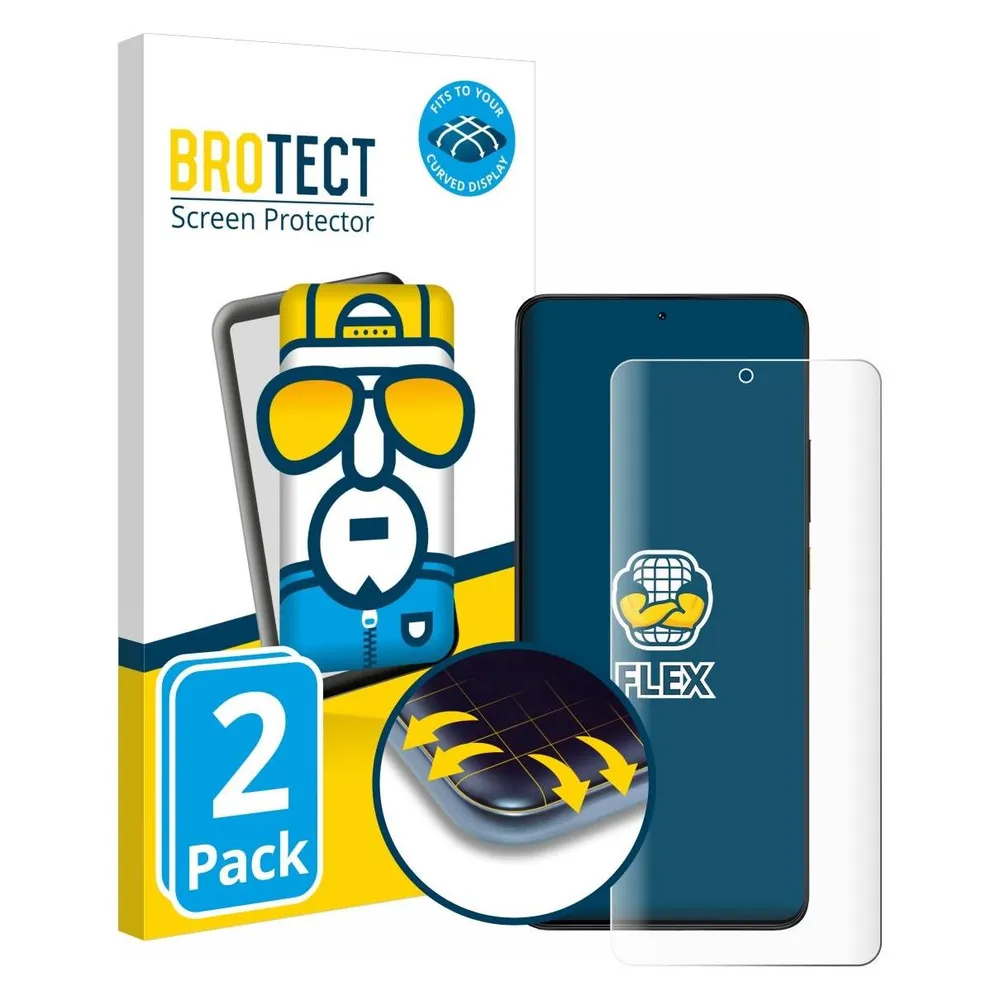 Brotect Full-Cover Displayschutz (Xiaomi Poco X6 Pro)