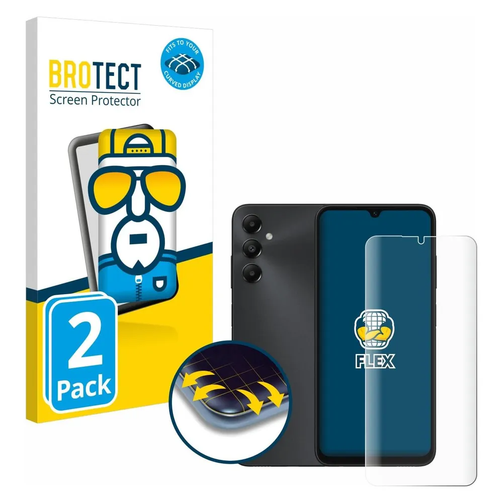 Brotect Full-Cover Displayschutz (Samsung Galaxy A05s)