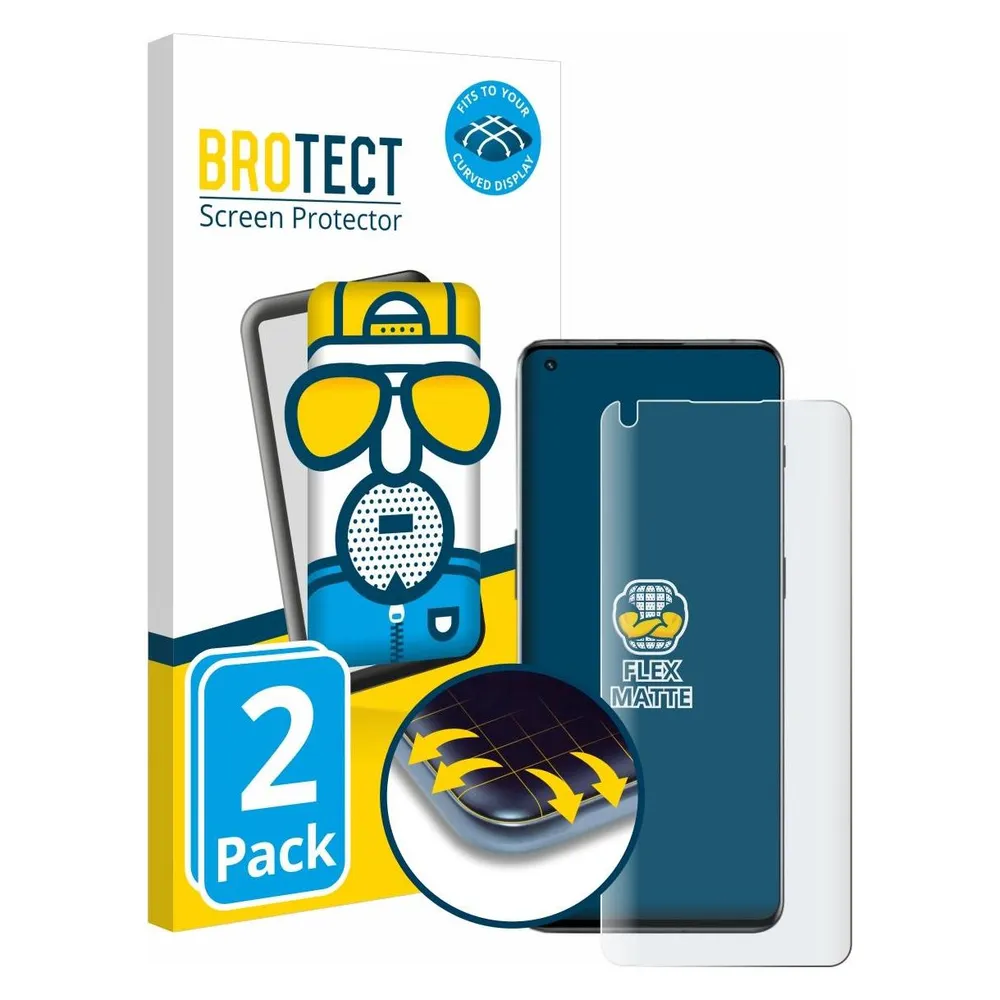 Brotect Full-Cover Displayschutz Matt (OnePlus 10 Pro 5G)