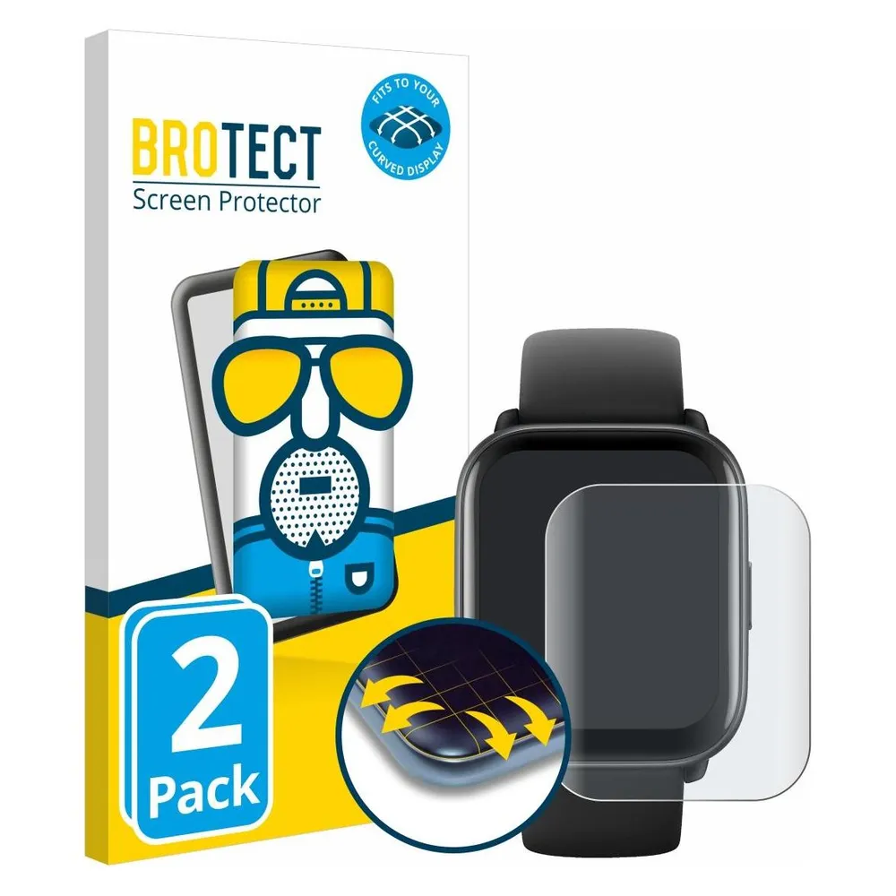 Brotect Full-Cover Displayschutz Matt