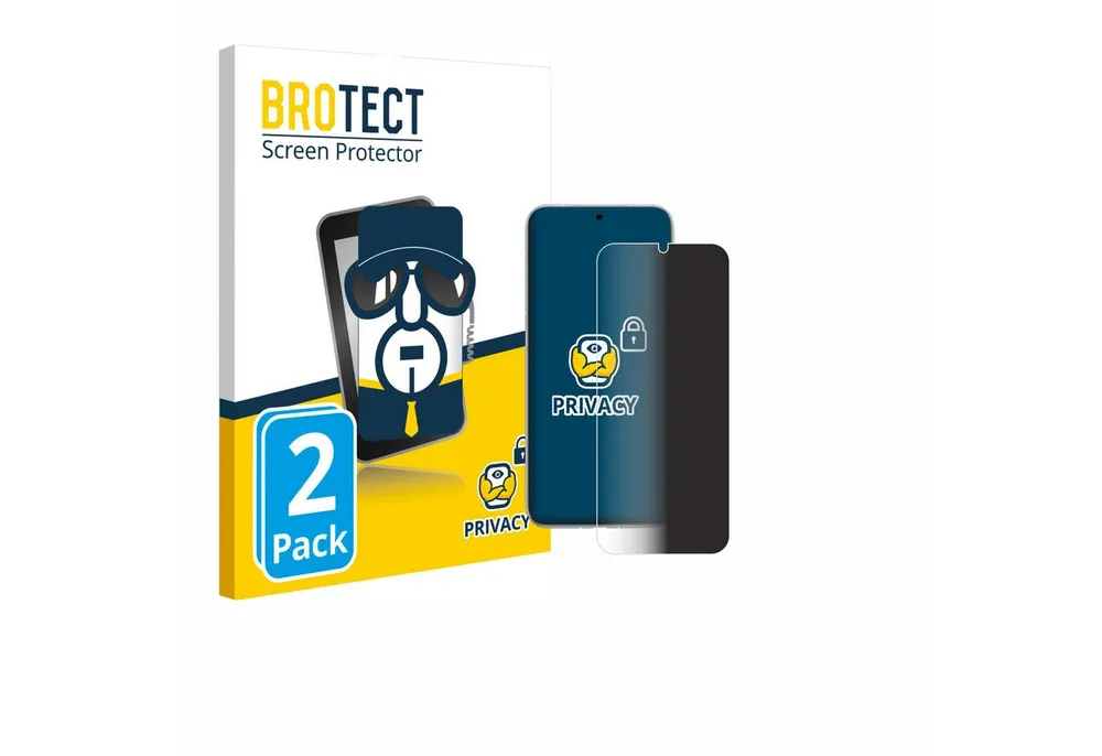 BROTECT Displayschutzfolie Sichtschutzfolie für Huawei Pura 80 Ultra, 2 Stück, Anti-Spy Privacy Sichtschutz Blickschutzfolie Blaulicht-Schutz