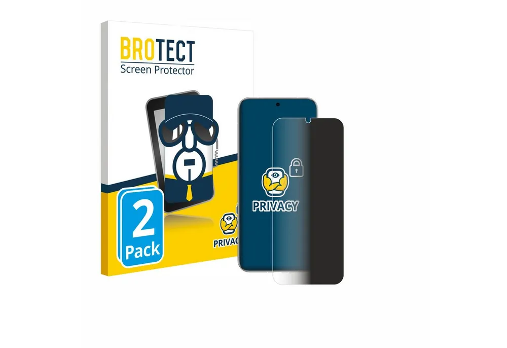BROTECT Displayschutzfolie Sichtschutzfolie für Huawei Pura 80 Pro, 2 Stück, Anti-Spy Privacy Sichtschutz Blickschutzfolie Blaulicht-Schutz