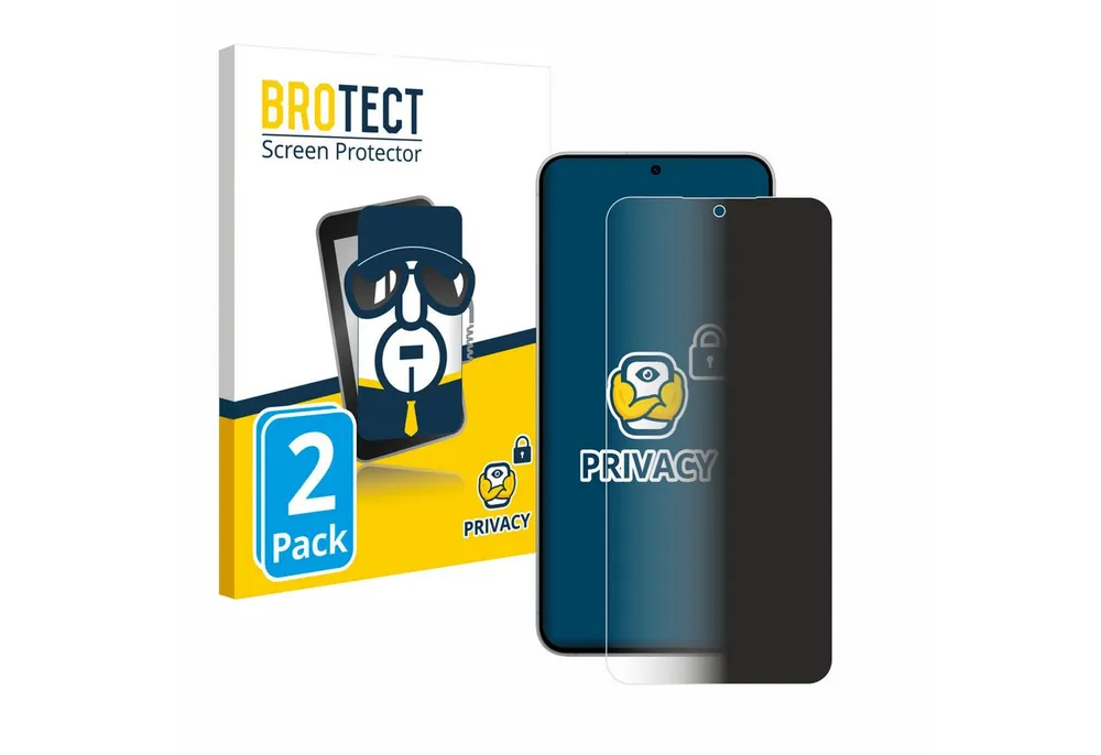BROTECT Displayschutzfolie Sichtschutzfolie für Samsung Galaxy S25 FE