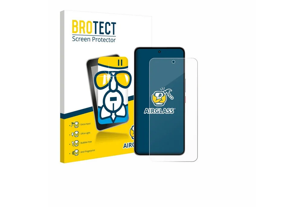 BROTECT Displayschutzglas Folie für Nubia Neo 3 GT 5G, Schutzfolie Glas Panzer Display Schutz klar