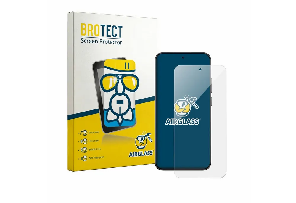 BROTECT Displayschutzglas Folie für Xiaomi Redmi Note 15 Pro 5G, Schutzfolie Glas Panzer Display Schutz klar