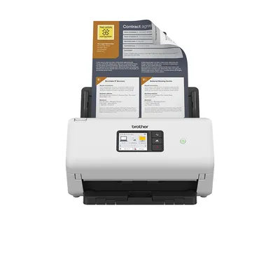 Scanner Brother ADS-4550WTC1 A4 Duplex 600 dpi WLAN Ethernet USB ADF