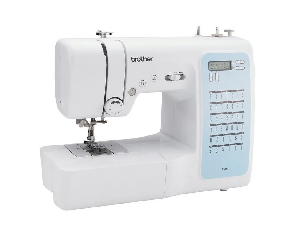 Brother Computer-Nähmaschine FS40s, 40 Programme, Nähen ohne Fußpedal möglich
