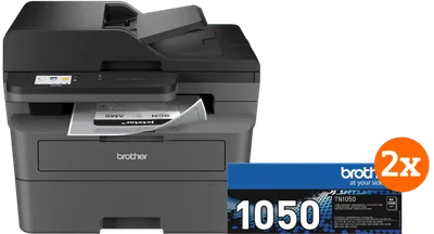 Brother DCP-L2660DW + 2 zusätzliche schwarze Toner