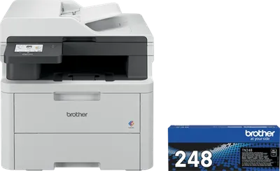 Brother DCP-L3560CDW + 1 zusätzlicher schwarzer Toner