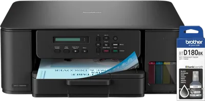 Brother DCP-T580DW + 1 schwarze Ersatztintenflasche
