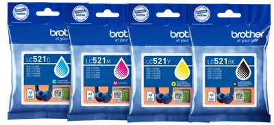 Brother LC-521 Patrone Multipack