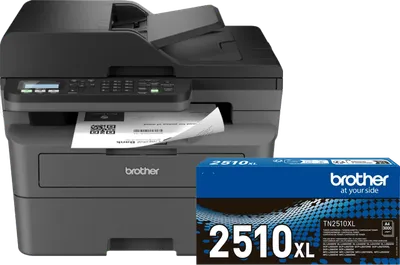 Brother MFC-L2800DW + 1 zusätzlicher schwarzer XL-Toner