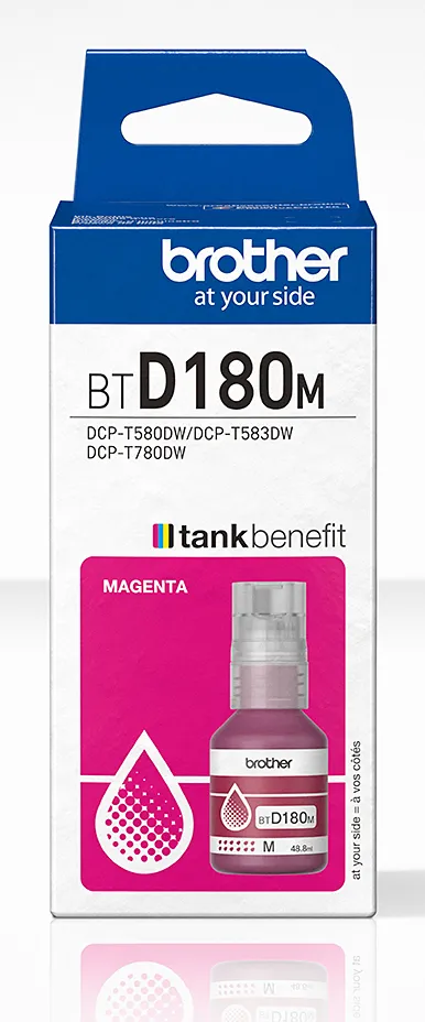 BTD180C Original Tintenflasche, Magenta