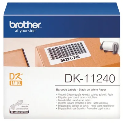 Brother DK-11240 Druckeretikett Weiß