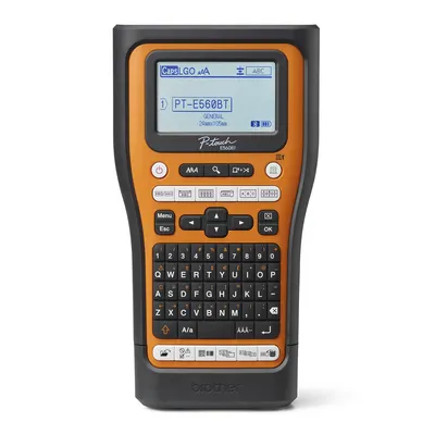 Etikettendrucker Thermotransfer Bluetooth Brother PT-E560BTVP mit automatischer Schneidefunktion