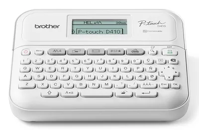 Etikettendrucker Wired Brother PT-D410VP QWERTY LCD USB für professionelle Beschriftung