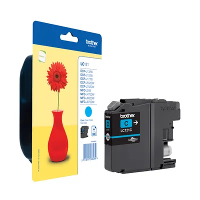 Brother LC-121 Tintenpatrone Cyan