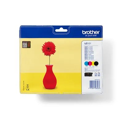 Brother LC-121 4 in 1 Tintenpaket