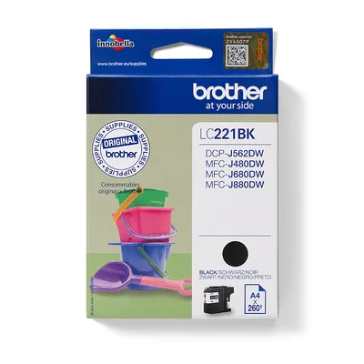 LC221BK schwarz Druckerpatrone